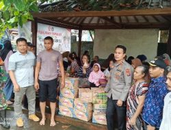 Gerak Cepat, Antisipasi Banjir Susulan 35 KK di Evakuasi Polres Loteng