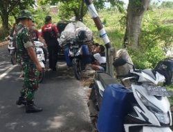 Diduga Bawa Miras, Dua Pengendara di Stop Polsek Pratim