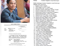 Surat Undangan Audiensi Larap Pembangunan DAM Mujur Menyebar