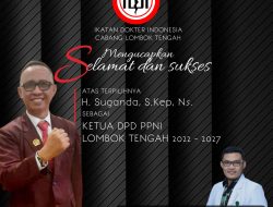 Mengintip Kinerja H. Suganda S. Kep. Ns Majukan DPD PPNI Lombok Tengah