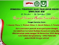 Sambut Hari Pahlawan Nasional, Muslimat NW Akan Gelar Carnaval Budaya Nusantara