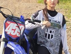 Jelang Perebutan Piala Bupati Loteng, Titik Jumping Sirkuit Motocross 459 Mulai di Poles