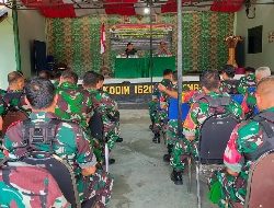 Bantu Pulihkan Ekonomi Pemda, Letkol Kav. I. F. Andi Yusuf Bekali Prajurit TNI Pengetahuan Binter