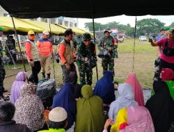 Dandim 1620 Loteng Berbagi Berkah di Hari Barokah, Sambil Tutup Giat Latgulbencal 2022