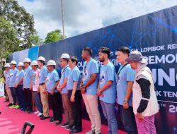 Polres Loteng, Sukses Mengamankan Jalannya Ceremony Groudbreaking Kereta Gantung Rinjani