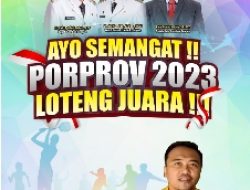 Dibawah Anggaran Minim, 400 Atlet Loteng Optimis Persembahkan 30 Emas di Ajang Porprov