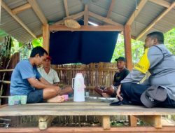 Jaga Kondusifitas Wilayah Binaan, Babinkamtibmas Desa Peresak Rangkul Toga, Toma dan Pemuda