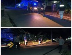 Tutup Ruang Kejahatan Jelang Pergantian Tahun, Polsek BKU Gencar Lakukan Patroli