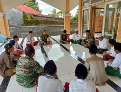 Danramil Praya Kunjungi Masjid