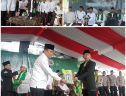 Harlah Ponpes QH Bagu LXI, Kakanwil Kemenag NTB Hibahkan 1 Unit Minibus