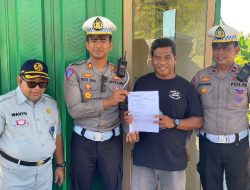 Tekan Laka Lantas, Sat Lantas Polres Lombok Tengah Buat MOU dengan Pemilik Rental