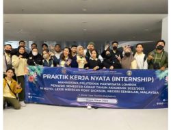 Poltekpar Lombok, Lepas 25 Mahasiswa Ikuti PKN di Hotel Lexis