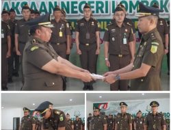 Kurang Sebulan Jabat Kepala Kajari Loteng, Sirait Lakukan Penyegaran