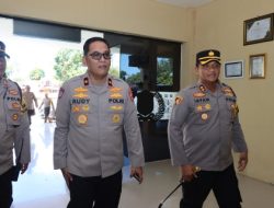 Kapolres Loteng Terima Kunjungan Tim Supervisi Ops Ketupat 2023 Mabes Polri