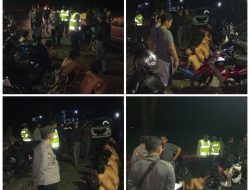 Belasan Kendaraan Diangkut Polsek Batukliang