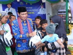 Bendung Stunting, Wabup Turun Lapangan Berikan Bantuan