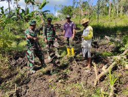 Dari TMMD Ke-117: Cermat, Komandan SSK Ukur Batas Garapan Lahan