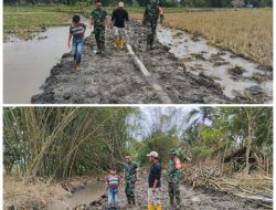 Sempurnakan Kebahagiaan Penerima Manfaat Program TMMD ke 117, Dansatgas Turun Gunung