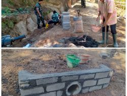 Dari TMMD Ke 117: Warga Sepakek Riang Gembira, Gorong-Gorong Hasil Kerja Pasukan Loreng Dimanfaatkan