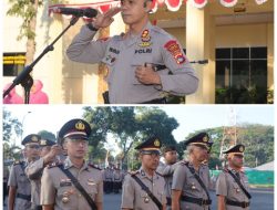Kapolres Loteng Pimpin Sertijab Tiga PJU dan Satu Kapolsek