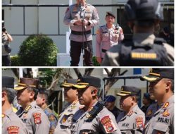 Kapolres Loteng Hadiri Pemberangkatan Personil Satbrimobda NTB BKO Satgas Amole 2023