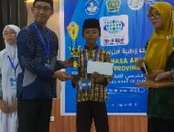 Wakili Loteng, Al-Barzanji Siswa MIN 4 Sabet Juara Dua Lomba OBA Tingkat NTB