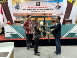 Lalu Agung, Jadi Orang Pertama Nahkodai DPD APPERNAS JAYA NTB