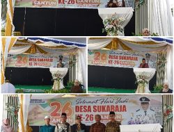 HUT Desa Sukaraja Ke 26, Digelar Sederhana