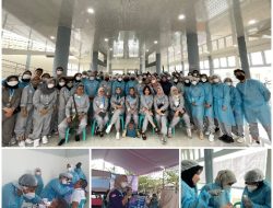 72 Jam Full, 150 Mahasiswa UNJANI Mengabdikan Diri di Loteng