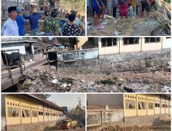 Langganan Banjir, Satap Baturintang Berjibaku Bersama Pemdes, BPD, Polsek, Koramil dan Masyarakat