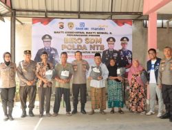 Polres Loteng Laksanakan Bakes Dan Baksos