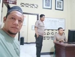 Laporan H. Fadlah, Jadi Atensi Polsek Janapria