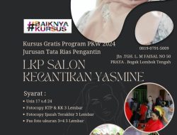 LKP Salon Kecantikan Yasmine Rekrut Peserta Baru dan Gratis