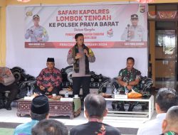 Kapolres Loteng Ajak Masyarakat Ciptakan Pemilu 2024 Aman Dan Damai