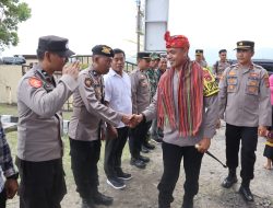 Dari Safari Kapolres Loteng di Polsek Prabarda, Masyarakat Diminta Sukseskan Pemilu 2024 Aman