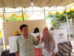 Bupati Loteng, Nyoblos di TPS 14 Mertak Tombok