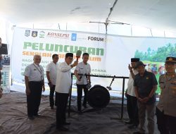 Wabup Loteng, Luncurkan Sekolah Lapang Iklim di Desa Segala Anyar Bersama Lembaga Donor Asal Swedia