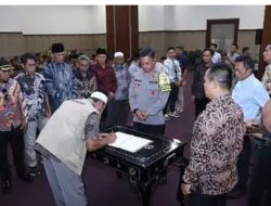 Pemdes se Loteng, Tandatangani MoU dengan Polres Loteng