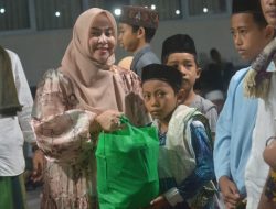 Ketua DWP Kanwil NTB, Sapa Warga Loteng di Puncak Safari Ramadhan