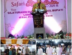 Dihadapan Ribuan Warga Prabarda, Wabup Loteng Sebut Jalan- Jalan Di Loteng 88 persen Sudah Mantap