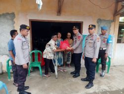 Polres Loteng Santuni Disabilitas di Pujut