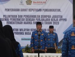 44 PPPK Lingkup Kemenag NTB Terima SK