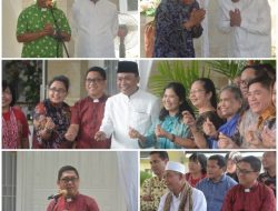 Lintas Agama Ikut Meramaikan Open House Kanwil Kemenag NTB