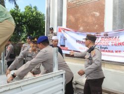 Semarak HUT Bhayangkara, Masjid Ittihadul Bayan Kecipratan 30 Sak Semen