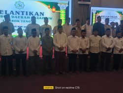 Dari Pelantikan Lazah NW, Pemda Loteng Siap Bangun Kemitraan