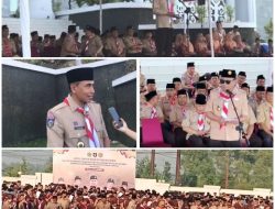 Bersama Pemda Loteng, Sako Pramuka Ikhlas Beramal Dikukuhkan