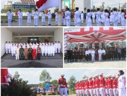 Paskibra Tampil Apik, Dandim Loteng Berikan Apresiasi