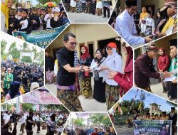 Warga dan Santri, Tumpah Ruah di Acara Carnaval Hadi Desa Sukaraja Ke 27