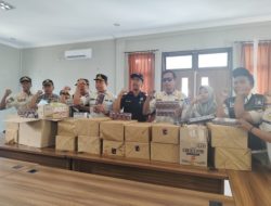 Rugikan Negara, Pol PP Loteng Sita Ribuan Rokok Ilegal
