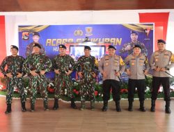 Kapolres Loteng Hadiri Syukuran HUT Ke-79, Korps Brimob Polri di Mako Sat Brimobda NTB.